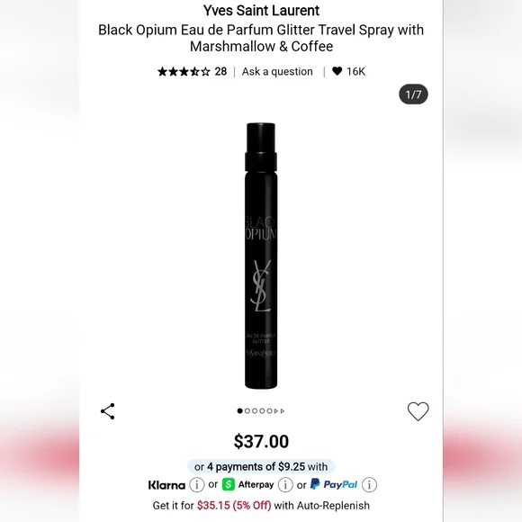 YSL Black Opium, Libre Lot - Picture 12 of 16